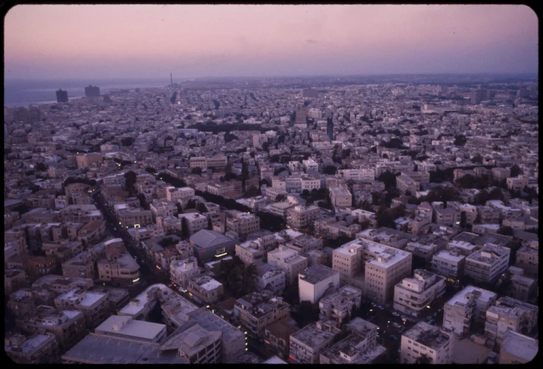 חוקר פרטי בתל אביב – מבט אווירי על תל אביב